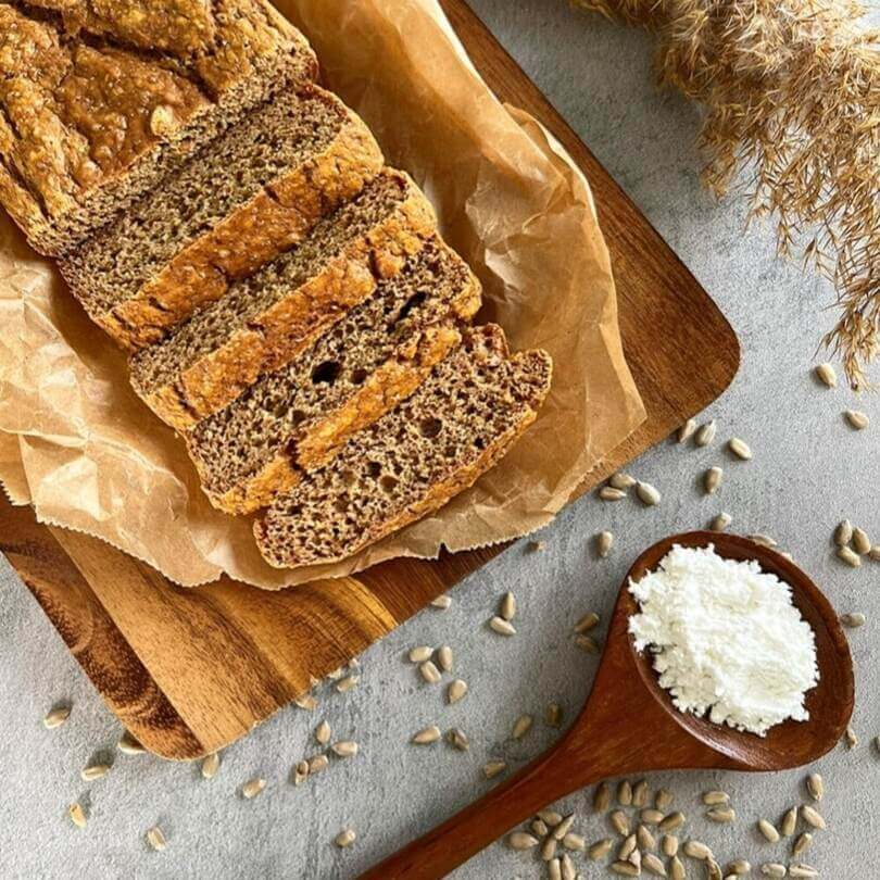 Bambuszrostlisztes kenyér - nagyon alacsony szénhidráttartalmú kenyér