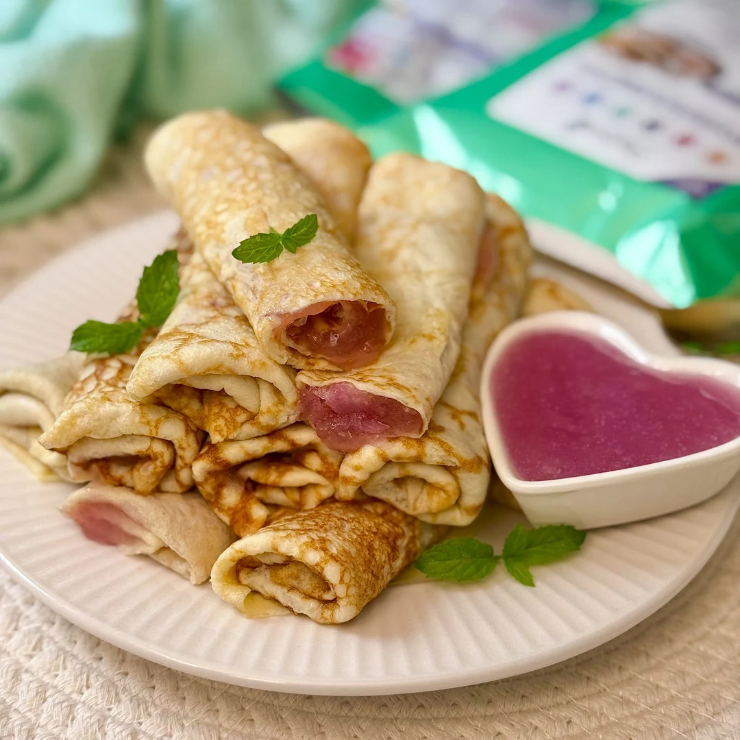 Gluténmentes, cukormentes, low carb palacsinta Fibriya Rostmixből – tökéletes ketogén diétához.