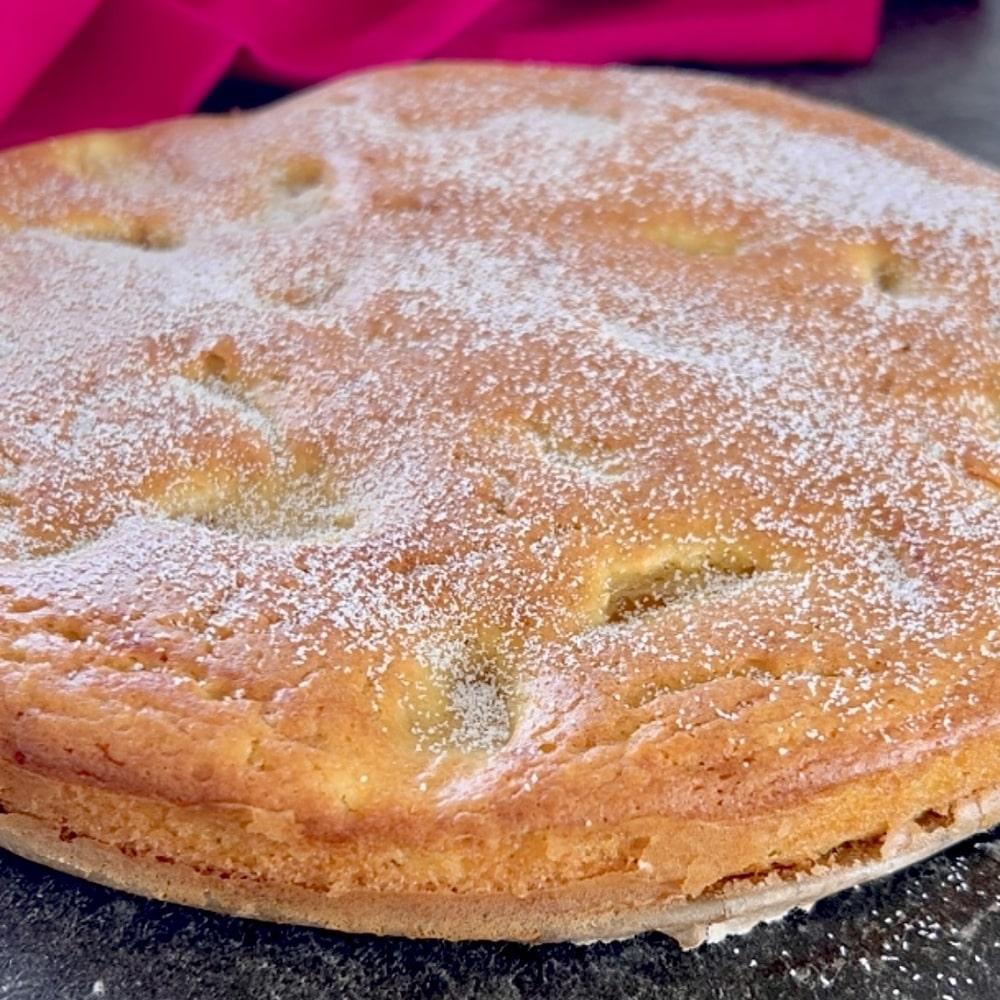 Mandulalisztes, mandarinos piskóta - állagra teljesen olyan, mint a hagyományos piskóta