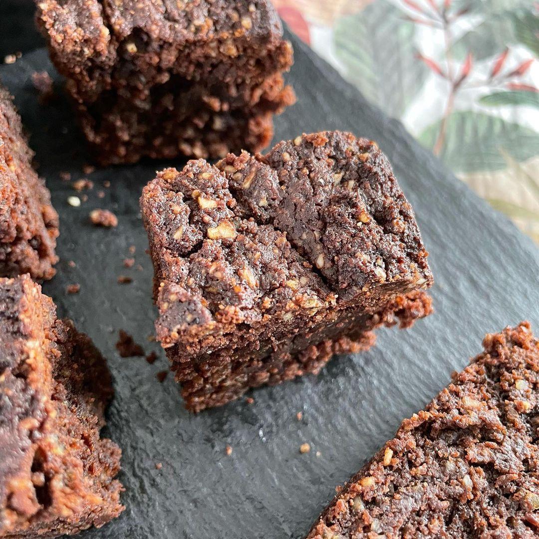 Tökmag brownie - mandulaliszttel készült