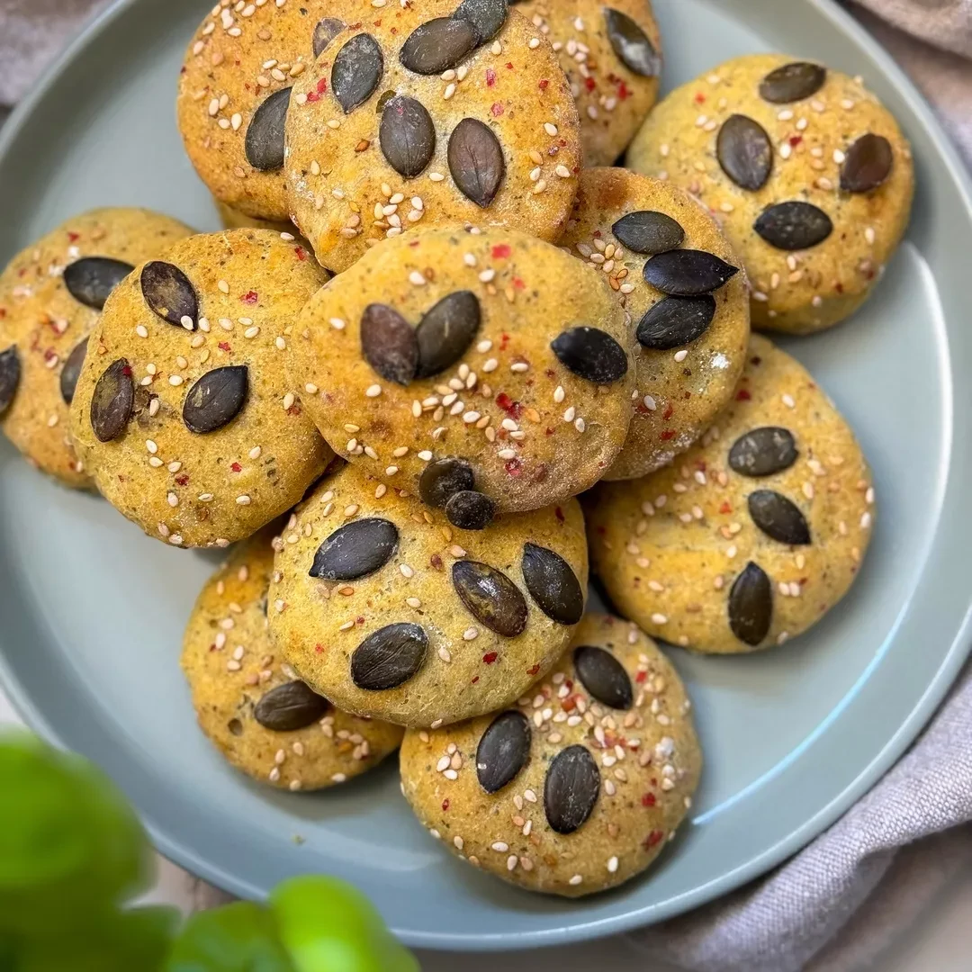 Low carb pogácsa bambuszrost liszttel – egészséges, rostdús alapanyagok gluténérzékenyeknek is