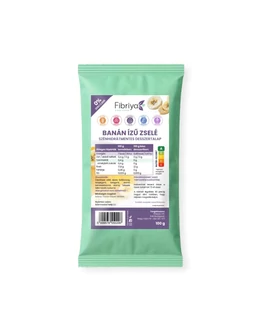 Fibriya Banán ízű zselé - Szénhidrátmentes desszertalap 100g