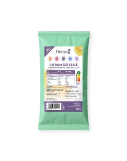 Fibriya Citrom ízű zselé - Szénhidrátmentes desszertalap 100g