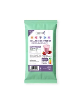 Fibriya Kollagénes italpor - Eper ízű, cukormentes 100g
