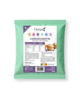 Fibriya Vaníliás muffin - low carb keto rostmix 150g