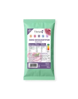 Fibriya Zero desszertpor - Puncs ízű 100g