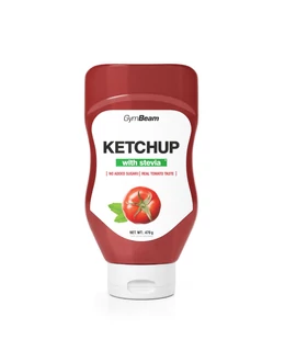 GymBeam Sztíviával édesített ketchup 470ml