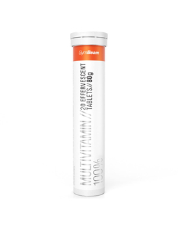 GymBeam Multivitamin 100%  pezsgőtabletta 20db narancs