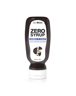 GymBeam ZERO SZIRUP cookies &amp; cream 320ml