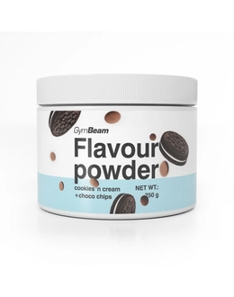 GymBeam Flavour Powder ízesítőpor, csokidarabos krémes keksz 250g