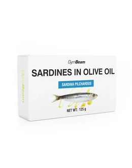 GymBeam Szardínia olívaolajban 125g