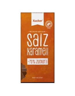Xucker Sós karamellás csokoládé (hozzáadott cukor nélkül) 80g