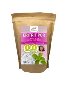 Szafi Reform Eritrit por édesítő (porcukor helyettesítésére) 500g