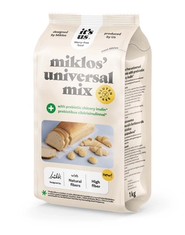 it's us MIKLOS' universal mix plus lisztkeverék prebiotikus cikóriainulinnal 1kg