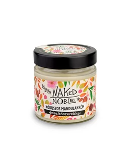 Naked Noble Kókuszos mandulakrém édesítőszerekkel 200g
