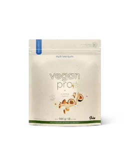 Nutriversum Vegan Pro fehérje, marcipán 500g