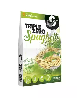 Triple Zero Spagetti natúr konjac tészta 270g