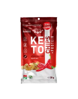 Pannónia Keto chips - pikáns paprikás 30g