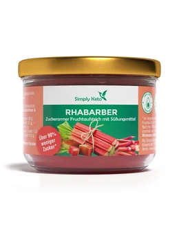 SimplyKeto rebarbarás lekvár eritrittel és steviával