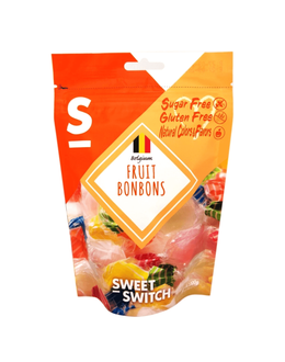 Sweet Switch Cukormentes zselédesszert Fruit Bonbons 100g