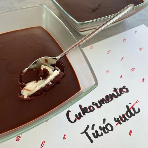 Cukormentes túró "rudi"