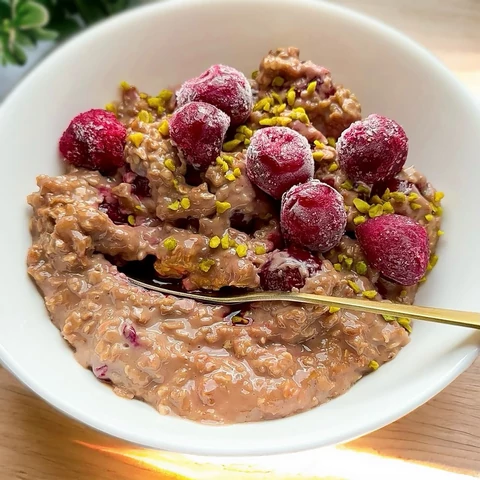 Datolyaszirupos zabkása