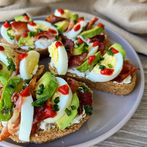 Diétás húsvéti szendvics