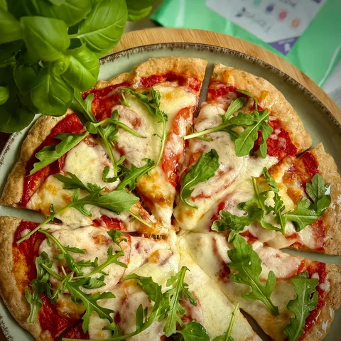 Keto pizza Fibriya rostmixből