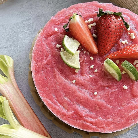 Keto rebarbara torta