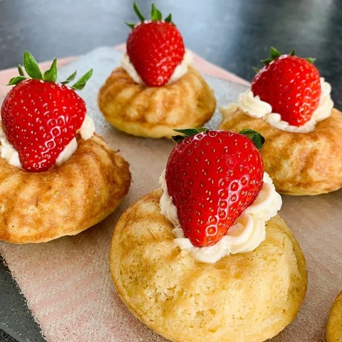 Mandulás, rebarbarás kuglóf