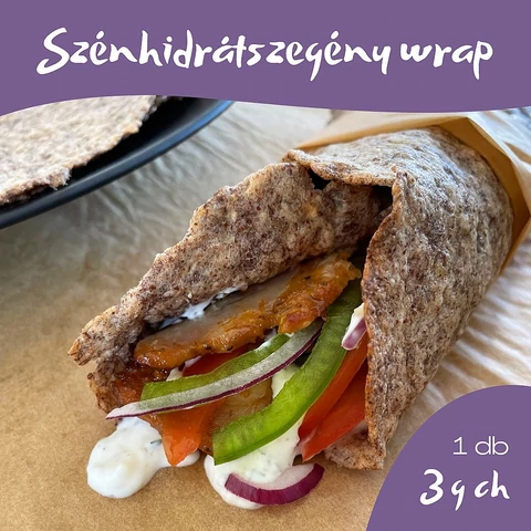 Szénhidrátszegény wrap