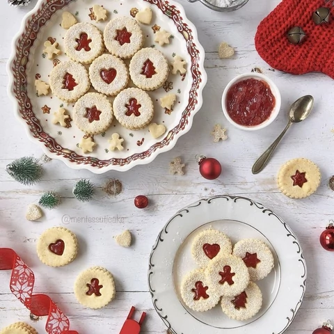 Vegán, gluténmentes linzer