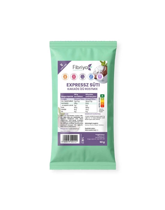 Fibriya Expressz süti - Kakaós ízű rostmix 50g