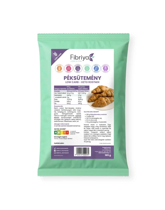 Fibriya Péksütemény - low carb keto rostmix 165g
