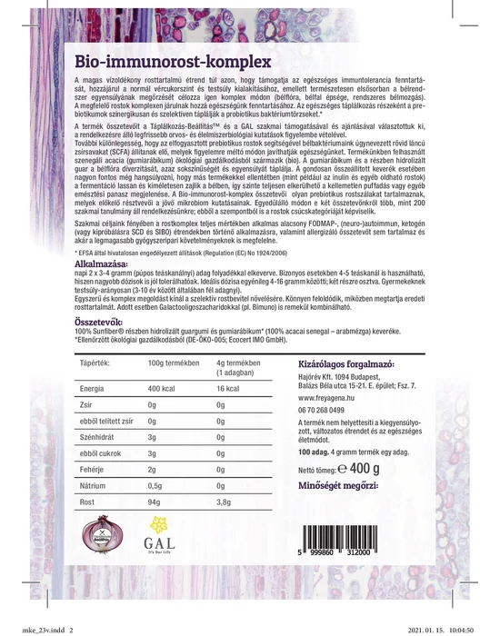 Freyagena Byom-immunrost-komplex 400g