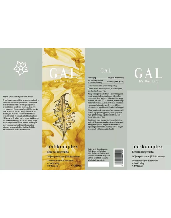 GAL Jód-komplex termékleírás