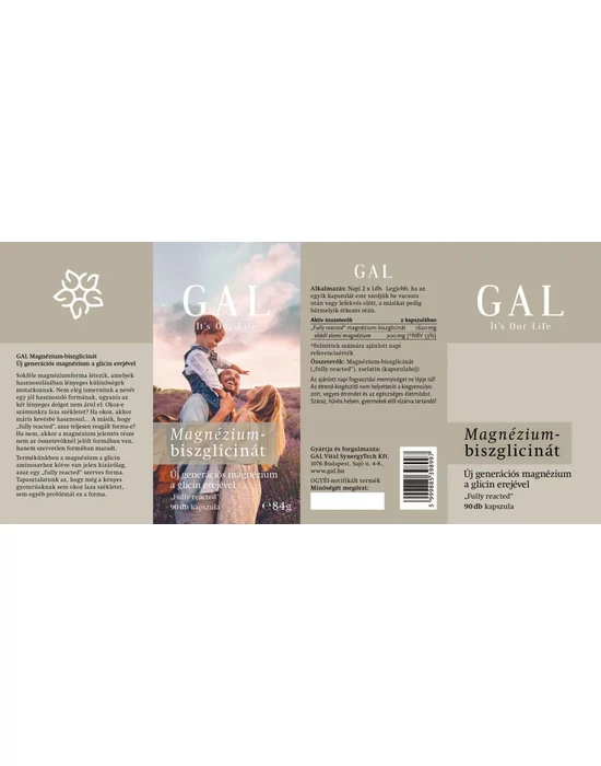 GAL Magnézium-biszglicinát tájékoztató