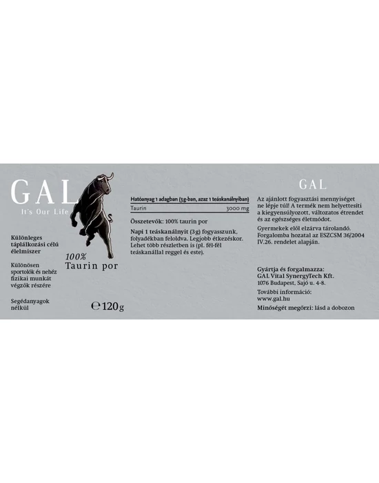 GAL Taurin Por 120g
