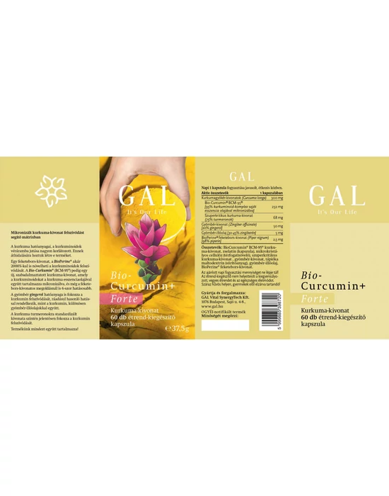GAL Biocurcumin+ Forte termékleírás