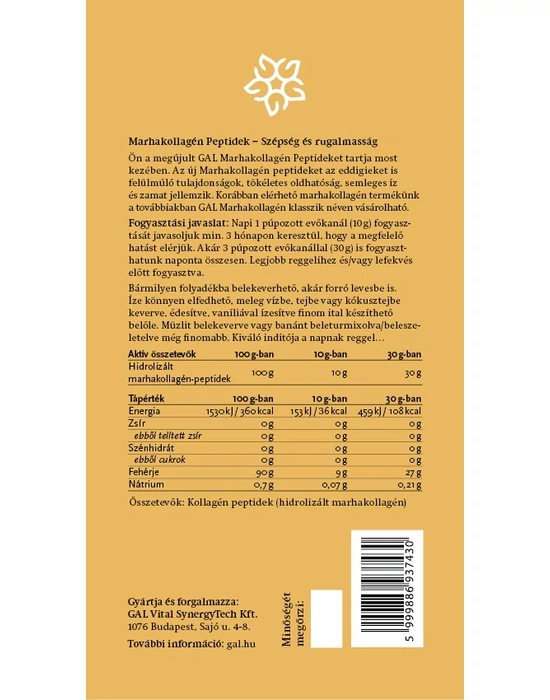 GAL Marhakollagén peptidek argentin 300g