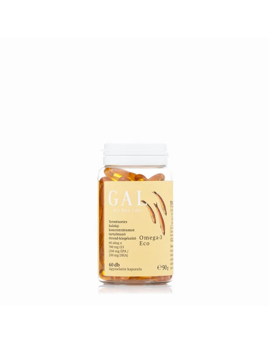 GAL Omega-3 Eco halolaj kapszula 60db