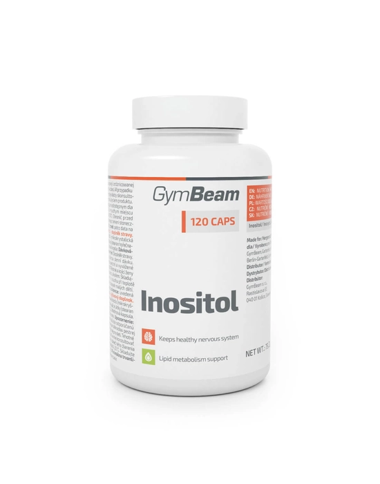 GymBeam Inozitol (B8-vitamin) 120 kapszula