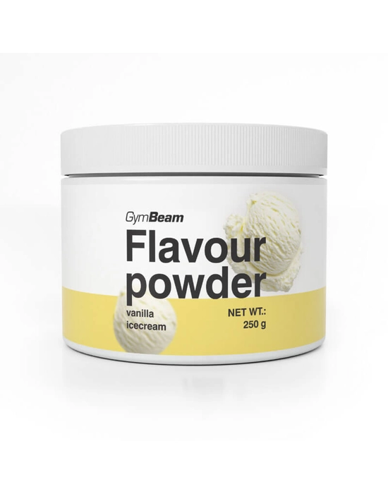 GymBeam Flavour Powder ízesítőpor, vanília fagylalt 250g