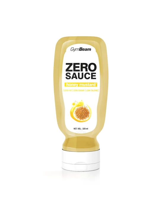 GymBeam ZERO mézes-mustáros szósz 320ml