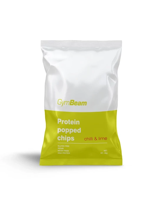 GymBeam Protein chips - chili-lime 40g