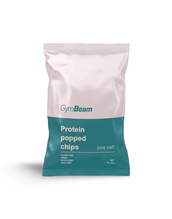 GymBeam Protein chips - tengeri só 40g