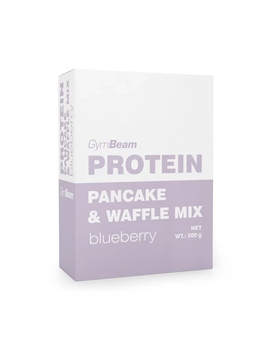 GymBeam Protein Palacsinta és gofri mix - áfonya 500g