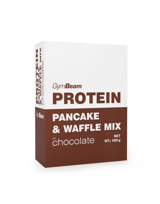 GymBeam Protein Palacsinta és gofri mix - csokoládé 500g