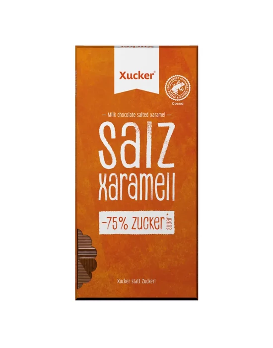 Xucker Sós karamellás csokoládé (hozzáadott cukor nélkül) 80g
