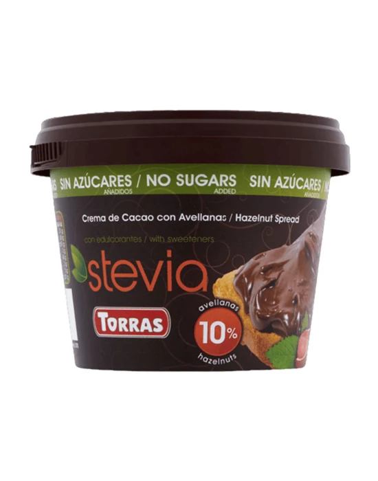 Torras Stevia Hozzáadott cukormentes mogyorókrém 200g